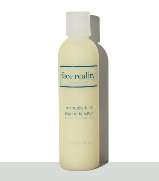 Face Reality l-mandelic face and body scrub